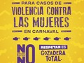 @secsaludbaq 🤩 Empezaron los #Carnavales2023 como es: con sabrosura y bembé. 💃🕺   ‼️No olvides que para vivirlo con #GozaderaTotal 🥳, a todas las mujeres debes respetar. 👩🤝  📍Reconoce cuáles son los puntos de atención que tenemos para ti en las carnestolendas 🎊 si llegas a ser violentada. 👊🤕   ¡NO es NO! Respetar es gozadera total. 🥳
