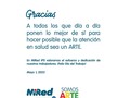 ¡Feliz Día del Trabajo a todo el equipo de MiRed IPS! En este día queremos recordar que el AMOR, la RESPONSABILIDAD y el TRABAJO EN EQUIPO son esenciales para brindar una atención de calidad.  Cada uno de nosotros tiene un rol importante en la Red y, gracias a nuestro ARTE, podemos brindar un cuidado integral y personalizado a cada uno de nuestros usuarios y comunidad.  Es por eso que hoy celebramos el amor que ponemos en cada tarea, la responsabilidad al cuidar de la salud de nuestros usuarios y el trabajo en equipo que practicamos con el mayor compromiso y profesionalismo posible para lograr nuestro propósito superior.  Por eso, hoy reafirmamos nuestro compromiso de seguir trabajando juntos para brindar la mejor atención de todos los que confían en nosotros.  SOMOS ARTE MiRed IPS #Amor #Responsabilidad y #TrabajoEnEquipo   ¡Feliz Día del Trabajo, equipo de MiRed IPS! #DiaDelTrabajo #MiRedIPS