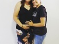 Seis semanas (é isso?)... De muito amor e adoração por essa mamãe, essa barriga e essa joaninha dentro dela. ❤️amo vocês! @lis.cp
