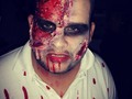 Buenas noches 🥃💀🧙🏽‍♂️🧛🏾‍♂️🧟‍♂️🧟‍♂️#buenasnoches #halloween #halloweenmakeup #27 #sabado #people #zombie