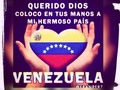 Oremos por Venezuela . Venezuela en manos de Dios . Confiemos en los procesos Evolutivos q Dios nos envía a Vivir en el planeta escuela Madre tierra . Honremos cuidemos y respetemos el legado del espíritu: Es la Vida en todas sus manifestaciones sobre la faz de la tierra . La espiral evolutiva no se detiene . Visualicemos a Venezuela en sana paz prospera y abundante ., donde todo lo mejor ya esta manifestado ., gracias a la divinidad en tu corazón .  #venezuela #enManosdeDios #venezuela #enConstruccion #peaceonearth #union #paz #respeto #onelove #fe #bendiciones