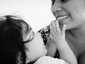 Es que yo soy tan feliz contigo: feliz como jamás lo seré con alguien más. ❤️ Mi Marianita Sarahí 🌈 . . #babyrainbow #rainbow #sonrisita #amoremio #amordemama #11meses #11monthsold #yamismo1año #teamo #bnw