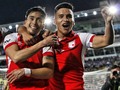 ¡MAGIA PURA! @chino_sambueza @johnvet10 🧙‍♂️⚽🦁 . . #PostalesDelLeón #IndependienteSantaFe #ZonaMixtaConElLeón