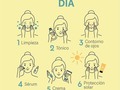 🔅Y cual es tu rutina de día ☀️?   🔅Si aún no tienes o no sabes que rutina usar para tu tipo de piel, escríbeme y te puedo ayudar.  🔅Debemos cuidar la piel de nuestro rostro para evitar:   ☠️Impurezas ☠️Manchas ☠️Puntos negros  ☠️Acné  ☠️Envejecimiento prematuro  ☠️Arrugas  ☠️Espinillas  ☠️Lineas de expresión   🔅Nunca olvides usar protector solar 🧴 tu piel te lo va a agradecer💕.