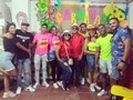 Con mis compañeros de trabajo festejando el domingo de #carnaval2023