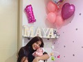 Eres lo más deseado de mi vida la oración contestada, siempre mi niña siempre mi bebe, aún recuerdo cuando te veía como algo imposible y no me creo la felicidad tan grande que es tenerte en mis brazos hace un mes estabas dándome la felicidad más grande de mi vida te amo hija feliz primer mes 💕
