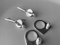 Perlas Remachadas en Plata. #aretes #anillos #hechoamano #diseñodeautor #buenamoza #joeríacontemporánea
