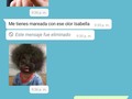 Día 16 de mi cuarentena, ya mi mamá no soporta el humo de mi mota y me deja mensajitos de WhatsApp con stickers