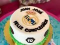 Cake futbol para “Juan José”⚽️⚽️⚽️🏆  #yopalcasanare #cake #futbol #realmadrid