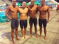 Nacional interclubes de natación, más que contento de competir otra vez con los parceros @mauro_vasquez @juanpablmejia @leocambi #swimming #sprinter #competition