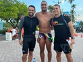 Fin de semana trabajado, gracias @felipepinilla6 piitagoraz por motivarme a nadar nuevamente, nos gozamos esto y logramos traer un buen resultado 🏅🥉, vamos por mas!!