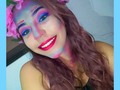 Maquillaje de sirena 🙈 mi primer intento 😰 #halloween #sirena