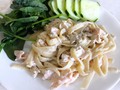 Pasta pollo alfredo, de mis favoritas 👨‍🍳✨️  #gymbeast #shredders #pumpchasers #leangains #gympost #fitnessprogress #bodybuildingaddict #gympower #aesthetic #comidasaudavel #chef #bodybuildingnation #goheavy #gymmodel #gyminspiration  #tibonorman #abs #paris #cuerposanomentesana #bodybuilding #muscle #bodybuilder #ifbb #fitness #tattoo #motivations #aesthetics #fitnessmodels #comida