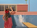 David hockney, de la serie “MÁSTER OF PAINTING”. 120x140cm @duquearangogaleria #davidhockney #fineart #oleosobretela