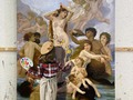 “El nacimiento de Venus” homenaje al gran maestro neoclásico, William-Adolphe Bouguereau. 200x120cm, óleo sobre lienzo. @duquearangogaleria