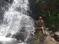 Recarga de buena energía 🌱 #cascada #rio #montaña