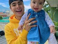 Recordando cuando tenías 5 meses mi niña @salomeferiav 😍❤️
