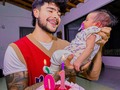 Feliz primer mes mi ISABELLA te amo mucho😍❤️