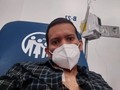 Hoy a Dios gracias fue mi día de la quimio debió ser ayer pero buenoo cosas que pasan no me la aplicaron. . . Todo fluyó excelente con el catéter, aún me queda un medicamento ahí pasando que dura 24 horas que es el más fuerte. . . Agradecido con Dios y con sus oraciones. . . #stopcancer