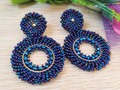 💙💙Maxiaretes azul rey 💙💙 . . . . #belleza #azul #rey #azulrey #aretes #topos #areteslargos #hechoconamor #hechoamano #apoyalocolombiano #carolineaccesorios #sorpresa #detalle #love #mujer #mibella #belleza #hermoso #jewel #joyas #accesories #accesorios #candongas #carolineaccesorios