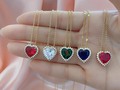 🌷✨✨Hermosuras😍😍😍 . . #corazon #amor #acero #accesorios #love #accesories #joyas #rodio #rodinado #barranquilla #metrocentro #apoyalocolombiano #cadena #gargantillas