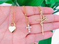 ✨🌹Los pequeños detalles guardan grandes recuerdos💞✨❤️ . . #cruz #amor #fe #confianza #feenDios #pulsera #cadena #dijes #bisuteria #arte #accesorios #bellas #jewel #acero #accesories #corazon #bquilla