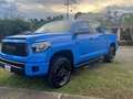 #DISPONIBLE 🎁  Toyota Tundra Trd Pro 4x4 2019 azul con 53 mil millas segundo dueño 📍 Ubicación : Lecheria 💰 Precio : 79500$ 📲0414.5088556 whatsapp   #maracay#valencia#caracas#merida#zulia#barinas#lecheria#monagas#maturib