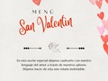 ¡Happy Valentine´s day! 💘  En esta fecha especial, déjanos cautivarte con nuestro lenguaje del amor a través de nuestros sabores. Conoce nuestro menú especial en #Castanyoles, disponible del 14 al 17 febrero >> ❤️ Reserva tu mesa en el link de la bio o llamando al +601 3257918