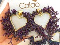 Zarcillos❤️🌿 •• • #calaodesign #corazon #mostacillas #bañoenoro #jewleryaddict #jewelry #aretes #aretesdemoda #accesorios #accesoriosdemoda #pantallas #zarcillos #zarcillosdemoda #colores #tendencia2019 #hechoamano #venezuela #diseñovenezolano