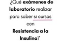 Los exámenes de laboratorio son una herramienta útil para determinar si cursamos con ciertas patologías, y la Resistencia a la Insulina puede diagnosticarse al realizar una serie de exámenes, cómo estos que te indico hoy junto con los exámenes habituales de colesterol, triglicéridos y otros marcadores de salud 👌🏻 ___ Siempre ten presente mientras más baja y estable este tú glucosa 🩸menos insulina producirá tu páncreas…y esto se logra con una alimentación en la que se reduzca significativamente el consumo de carbohidratos, es decir una dieta baja en carbohidratos 💚 ___ Recuerda que estoy aquí para ti🫶🏻permíteme acompañarte en tu proceso, y enseñarte una manera distinta de cambiar tus hábitos alimentarios, a través de una alimentación más flexible y sostenible 💚 que te permita sanar tu cuerpo y mente 😉 y de la forma que mejor se adapte a tus hábitos y tus objetivos 👌🏻 porque ESTO SE TRATA DE TI 💚 ___ @celimar_nutridiet ___ #nutricionista #salud #nutricion #salud #alimentacionconsciente #nutricionsinobsesion #nutricionistavalera #psiconutricion #consultanutricional #consultanutricionalvalera #resistenciaalainsulina