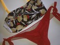 Precio Especial ! Ultimo dos descuentos #abril / disponible Talla: M / top strapless con relleno, ballena lateral y Tiras de amarre al cuello / Panty Bottom Up (levanta colita ) #trajesdebaño #swimwear #swimsuit #bikinis #summer #tan #beach #love #rad #red #flowers #madeinvenezuela