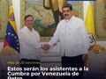 #colombia #venezuela / Desde delegados de Joe Biden hasta el alto representante de la Unión Europea Josep Borrell: estos serán los asistentes a la Cumbre por Venezuela de Petro  Se espera que las delegaciones que participarán de la cumbre sobre el proceso político en Venezuela lleguen este martes 25 de abril sobre las 11:00 a. m., al palacio de San Carlos, en la sede de la Cancillería de Colombia, según informo el Ministerio de Relaciones Exteriores. La instalación de este encuentro correrá a cargo del mandatario colombiano, y se espera que al finalizar el encuentro el canciller Leyva entregue declaraciones a los medios de comunicación.  Cabe mencionar que Colombia invitó a naciones como Alemania, Argentina, Barbados, Bolivia, Brasil, Canadá, Chile, España, Estados Unidos, Francia, Honduras, Italia, México, Noruega, Portugal, Reino Unido, San Vicente y las Granadinas, Sudáfrica, Turquía y el alto representante para asuntos Exteriores y Política de Seguridad Unión Europea, Josep Borrell.