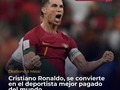 #cristianoronaldo #Futbol / Cristiano Ronaldo, el deportista mejor pagado del mundo  Cristiano Ronaldo es el deportista mejor pagado del mundo en 2023, según el listado de la revista Forbes que sitúa en segunda y tercera posición a Leo Messi y Kylian Mbappé, respectivamente.  El portugués lidera este ránking (que analiza el negocio mundial de las estrellas del deporte del 1 de mayo de 2022 al 1 de mayo de 2023) con unos ingresos de 136 millones de dólares gracias, en gran medida, a los 75 millones que cobra al año como sueldo en el Al Nassr de Arabia Saudí.  Cristiano arrebató así el número uno de Forbes a Messi, que había sido el deportista mejor pagado en 2022 con 130 millones y que en el listado de 2023 aparece segundo con la misma cantidad (65 millones dentro del campo y otros 65 fuera).  Mbappé, compañero del argentino en el París Saint-Germain (PSG), completa el podio con 120 millones de dólares, de los cuales 'solo' 20 millones llegaron por sus actividades al margen del terreno de juego.