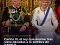 #CarlosIII #tendencias / Carlos III, el rey que asume tras siete décadas a la sombra de Isabel II  Siete décadas a la sombra de su legendaria madre han configurado la personalidad y la imagen de Carlos III, quien este sábado será coronado pese a haberse convertido en rey a todos los efectos desde la muerte de Isabel II, el pasado 8 de septiembre.  Por muy proverbial que sea la longevidad de los Windsor (sus progenitores casi alcanzaron el siglo), los 74 años de Carlos permiten vaticinar que su reinado será a la fuerza mucho más breve que el de Isabel II.  La vida de Carlos Felipe Arturo Jorge de Windsor está definida por tres mujeres: su madre Isabel, su exmujer Diana de Gales y su esposa, la reina consorte Camila.  Si Isabel le legó una monarquía consolidada en los turbulentos tiempos de la posguerra y del fin del imperio, el fallido matrimonio con la difunta Diana de Gales determinó en buena medida la imagen pública de Carlos en el Reino Unido y más allá del país.  Camila, mientras, ha pasado de ser la culpable de acabar con el cuento de hadas entre Carlos y Diana a ser aceptada como el gran amor de la vida del monarca, tras una operación para amabilizar su figura en la que el Palacio de Buckingham no ha escatimado recursos.