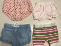 Disponibles  Lunares 18 meses 3$  Jean 12 meses 3$  Rosada recién nacido 2$  Rallas verde fucsia 2$