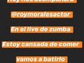 Manténganse en sintonía que @roymoralesactor desde COLOMBIA 🇨🇴 lo batirá con nosotros hoy en la clase de zumba en unos minutos