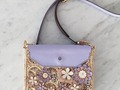 Nuevo color 💜 Lo que más ama una mujer llevar un hermoso bolso 💜💜💜💜💜 #apoyoartesanos #palmadeiraca a #cuero #bolsoartesanal