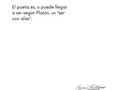 Versos que nos salvan, que nos animan, que nos llenan de tristezas. Al final son esos versos que en soledad le da un poco de sentido a nuestras vidas.  No siempre debes salvarte tu mismo de tú propia vida, deja que la poesía lo haga por ti, eso si, a veces…   ¿Cuál es tu poesía favorita? ✍🏻