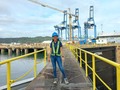 Siempre estoy desde oficina y hoy me tocó campo, y para mi sorpresa me topo con Celeste, tiempo sin verla, Panamá es pequeño 🥲😂   Adicional, aproveché y me dieron un recorrido de todo el proyecto y también me tomé foto con los carretes de 17M de Cable de Aluminio 500 MCM XLPE 15KV que se compró para toda la Rehabilitación de Sistema Eléctrico, encargada de la compra y la logística de importación desde Zhengzhou China a Panamá, Astillero Balboa ❤ #COBRA