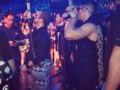 Aquí empezó la adrenalina, segundos antes de empezar este gran opening en "Premios Juventud 2014". Gracias Dios por esta oportunidad! #TuMeQuemas #ChinoyNacho #PremiosJuventud #PJ @univisionpremios