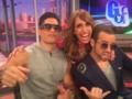 #Repost from @liliestefan with @repostapp — Chicassss !!!!! Aquí tenemos ya en el estudio a @chinoynacho @chinomiranda y @nacholacriatura y van a cantar!! #tuMeQuemas @elgordoylaflaca @univision