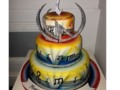 Recordando la torta de nuestro 7mo Aniversario que nos regalaron nuestras amigas de @divineDelicaciesCakes