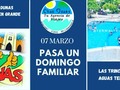 Pasa con nosotros un Domingo Diferente, te traemos dos opciones para el Disfrute y Relajación....  Opción 1 • PARQUE DUNAS FULL DAY SALIDA 07 MARZO DIVERSIÓN EN GRANDE PARA TODA LA FAMILIA La Excursión Incluye: Traslado Terrestre en Cómodas Unidades con Aire Acondionado Ida Y Vuelta, Asistencia de Personal de Logistica Durante Toda la Excursión, Desayuno Tipo Lunch a bordo, Entrada para el DISFRUTE TOTAL De las Instalaciones del Parque “Zona Mecánica y Acuática.  PRECIO PERSONA 20$ .  Opción 2 •LAS TRINCHERAS – AGUAS TERMALES  FULL DAY DE RELAJACIÓN SALIDA 07 MARZO La Excursión Incluye: Traslado Terrestre en Cómodas Unidades con Aire Acondionado, Asistencia de Personal de Logistica Durante Toda la Excursión, Desayuno Tipo Lunch a bordo, Entrada Al Centro Termal.  PRECIO POR PERSONA 15$  Para Reservas vía Dm Link de perfil Via WhatsApp’s   Somos tu agencia de viajes
