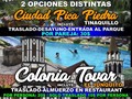 Y para este Martes 12 de Octubre tenemos 2 opciones diferentes para disfrutar en familia 👨‍👩‍👧‍👦✨💥 no permitas que te lo cuenten y disfruta con nosotros 👍🏻   #1.- A DISFRUTAR COMO NIÑOS EN EL PARQUE ACUÁTICO CIUDAD PICAPIEDRA TINAQUILLO   Incluye: * Traslados En Bus * Desayuno  * Entrada al Parque Precio por Pareja: 30$   #2. COLONIA TOVAR - JUNQUITO  Incluye: * Traslado en Bus * Almuerzo en Restaurant Precio por persona: 20$ Solo Traslado: 10$ por persona   #fullday #tuagenciadeviajes #chuotours