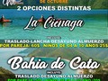 2 OPCIONES DIFERENTES PARA ESTE SÁBADO 16/10/2021...! ✨No permitas que te lo cuenten y disfruta con nosotros...☀️🌊☀️  1.- El Paraíso existe y se llama LA CIÉNAGA Incluye: * Traslado en Bus / Lancha * Desayuno * Almuerzo   Pareja 60$, Niños de 4 a 10 Años 25$  2.- BAHÍA DE CATA Incluye: * Traslado en Bus * Desayuno * Almuerzo   Pareja 50$, Niños de 4 a 10 Años 20$   ÚLTIMA SALIDA POR ESTE AÑO A LOS ROQUESITOS ARAGUEÑOS  #viaje #fullday #tuagenciadeviajes #chuotours