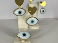Set de ojo turco en baño de oro 🧿  Para todas aquellas chicas que les encanta estar combinadas y a la moda que les parece este set de zarcillos y anillo✨   Cuéntanos aquí👇🏻   #ojoturco #anillo #zarcillo #cintifas #maracaibo #bañodeoro #accesorios #perzonalizados #chile