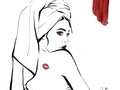 Hay besos que se dan con ironía y otros con profunda melancolía, pero, nada más placentero que dar un beso con el corazón a fuego... Esos, en donde tiembla hasta huesos. 💋 By #claraelenart . . . . . . . #fashionsketch #fashionstyle #fashionillustration #fashionillustrator #digitalart #digitalillustration #art #applepencil #dannapaola #redlips @dannapaola @dannapaolasitio