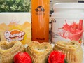 Mantecaditas de lean de fresa 🍓 acompañado con mi genio de naranja 🍊 que me ayuda para la concertación mental con ese toque de energía adicional todos nuestros productos con nuestro poderoso   #ganoderma #recetas #vivesano