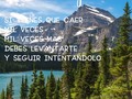 Domingo !!!🍃  Feliz y bendecido día nunca es tarde para empezar de nuevo!!!  . . . #VidaDivina #liderazgo #crecimiento #5pasosdelexito #crecimiento #inquebrantable #valiente #vision