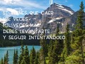 Domingo !!!🍃  Feliz y bendecido día nunca es tarde para empezar de nuevo!!!  . . . #VidaDivina #liderazgo #crecimiento #5pasosdelexito #crecimiento #inquebrantable #valiente #vision